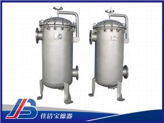 流量60噸不銹鋼袋式過(guò)濾器JJB-2-60X