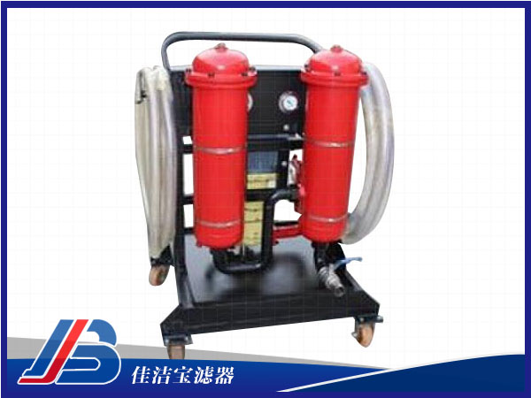 手推式雙筒三級(jí)過濾高精度濾油機(jī)LYC-100B